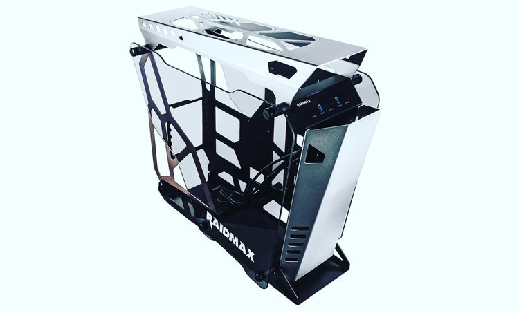 Raidmax X08, un boîtier open frame en aluminium et en verre trempé !