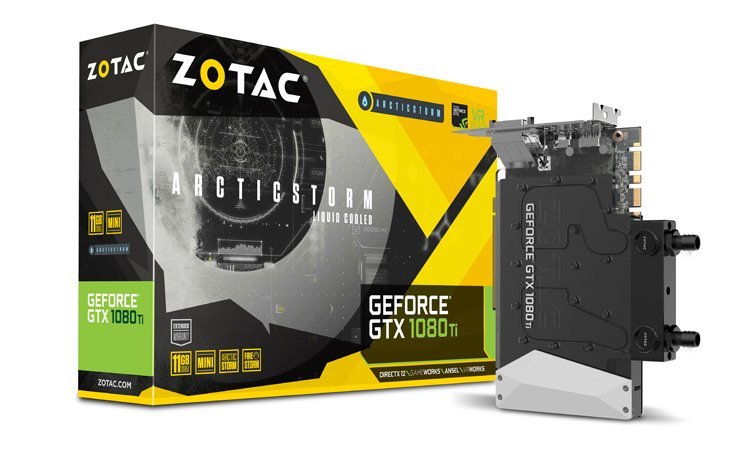 Zotac GTX 1080 Ti ArcticStorm Mini : La GTX 1080 Ti la plus compacte !