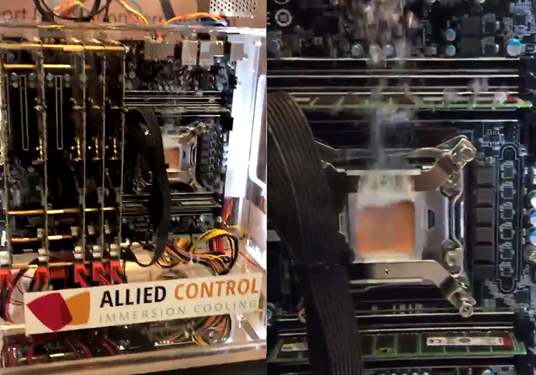Un PC Immergé était visible durant la conférence SC&rsquo;17 !