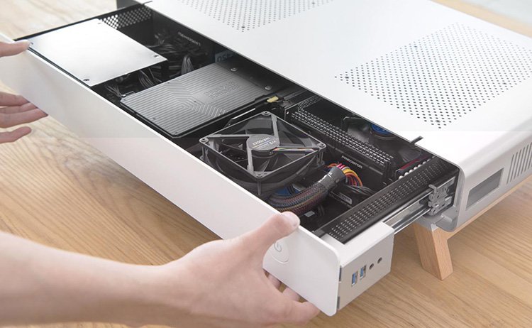 Cryorig Taku, un boîtier ITX support d&rsquo;écran à $300 !