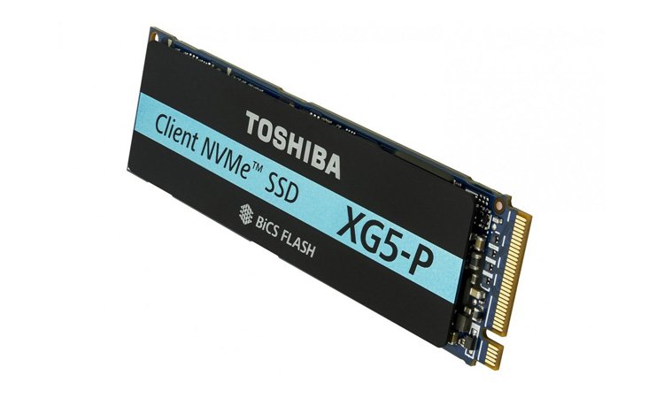 Toshiba dévoile son SSD M.2 NVMe XG5-P de 2 To pouvant écrire à 2 Go/s !