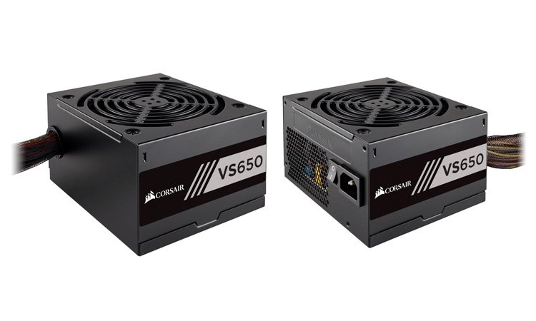 Les alimentations Corsair VS passent à 12.5 cm de profondeur !