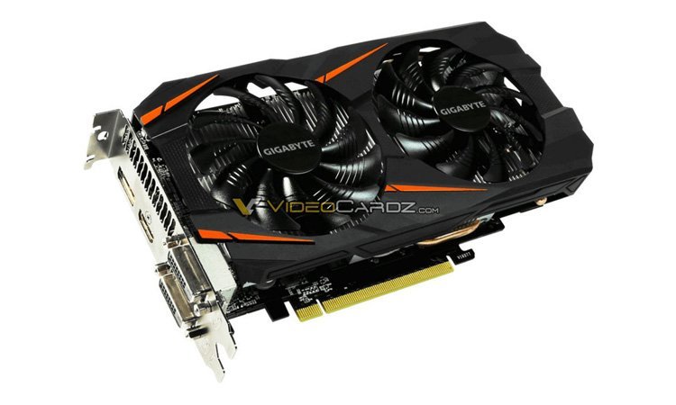 Une GTX 1060 5 Go WindForce OC chez Gigabyte ?