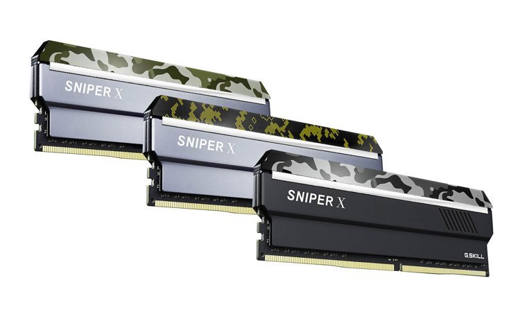 G.Skill lance des RAM Sniper X avec camouflage et tout et tout !