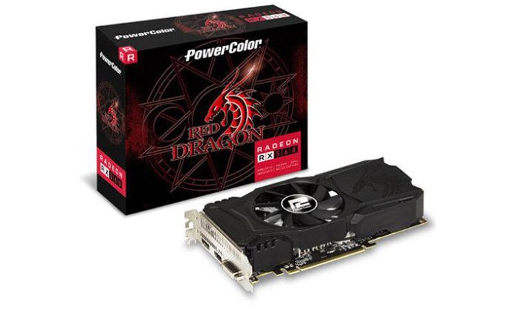 Une RX 560 Red Dragon avec un seul ventilo chez PowerColor !