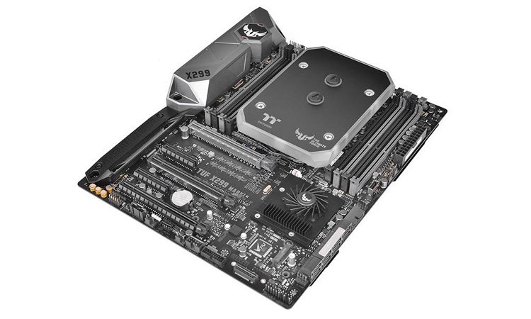 Pacifc M4 : Un monobloc pour ASUS TUF X299 Mark I avec du RGB !
