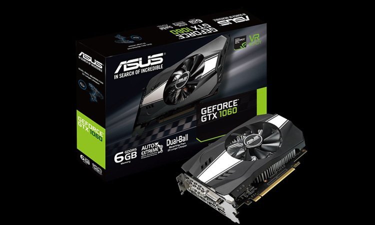 ASUS propose une GTX 1060 Phoenix 6 Go compacte !