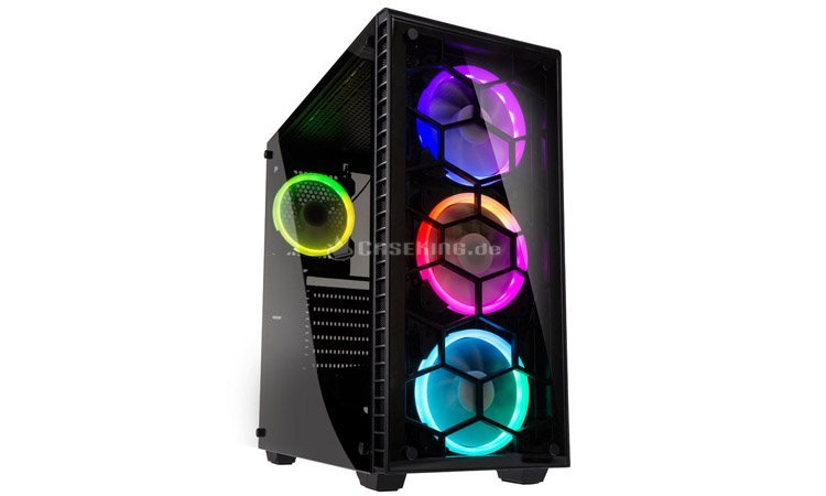 Kolink Observatory : Deux panneaux en verre + ventilos RGB à 70€ !
