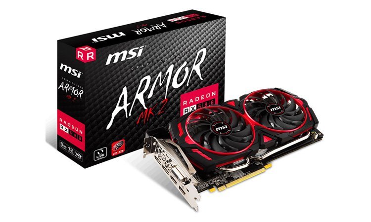 Quatre cartes MSI Armor MK2 sont finalement lancées !