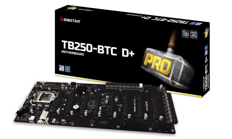 Biostar TB250-BTC D+ : une nouvelle carte mère mining sur le marché !