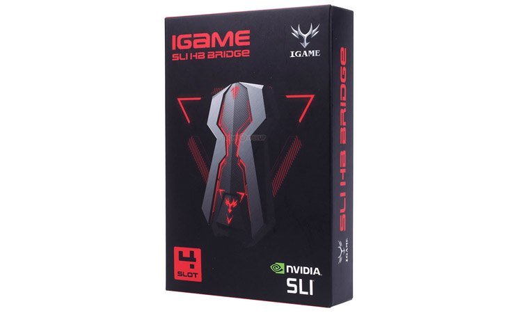 Colorful iGame SLI HB Bridge, un nouveau pont SLI custom !