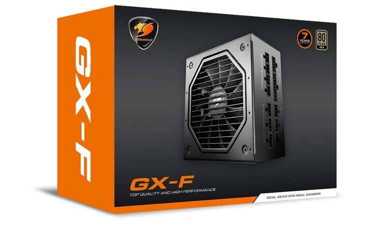 Cougar annonce ses alimentations GX-F de 550W à 750W !