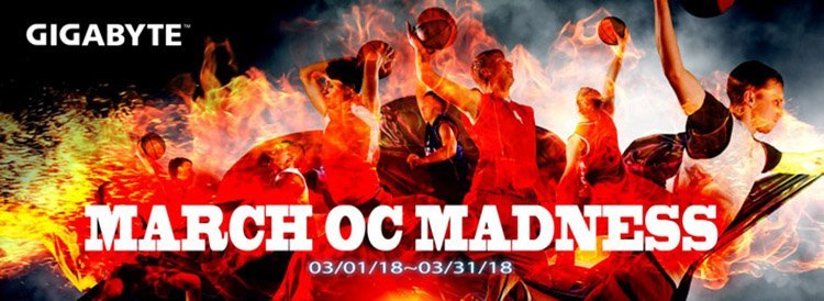Aorus March OC Madness : une compétition d&rsquo;OC chez Gigabyte !