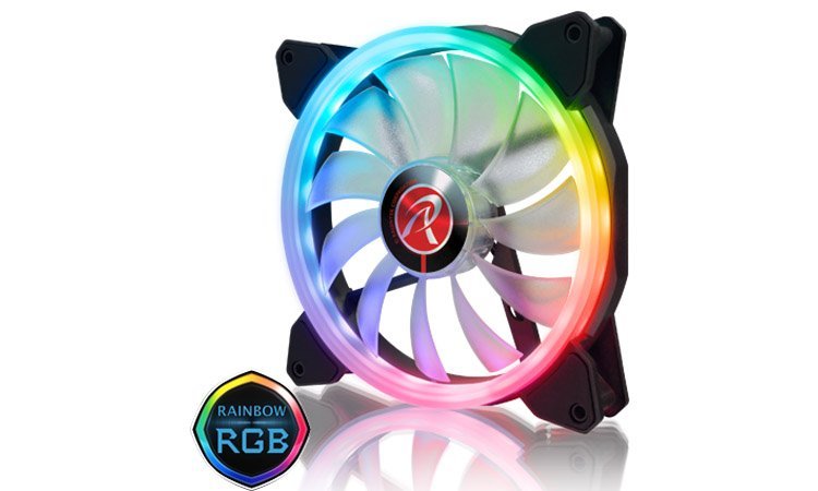 Raijintek passe ses ventilateurs Iris Rainbow au 140 mm !