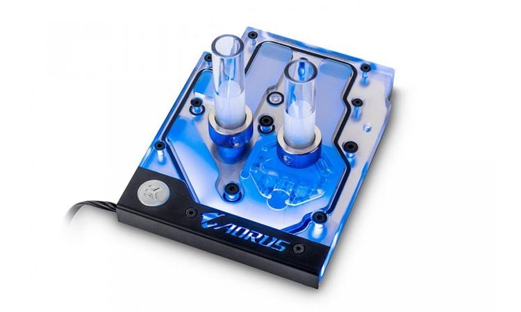 EKWB : un monoblock CPU pour la Gigabyte X470 Aorus Gaming 5 !