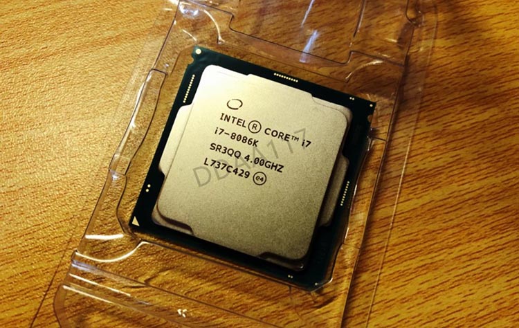 Un Core i7 8086K chez Intel pour célébrer les 40 ans du 8086 ?