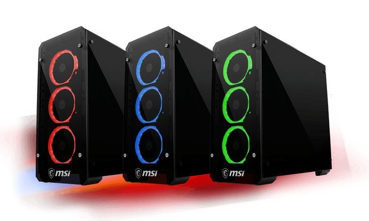 MAG Pylon : Un boîtier avec du verre trempé chez MSI !