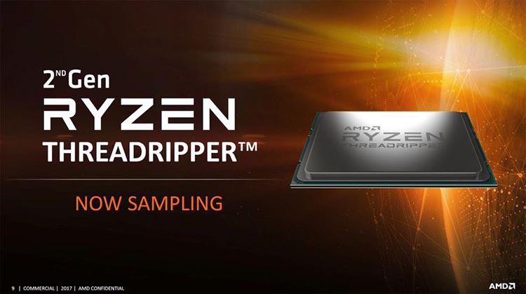 Threadripper 2000 : les CPU envoyés aux partenaires d&rsquo;AMD !