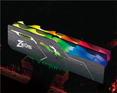 Kingmax dévoile sa RAM Zeus Dragon RGB !