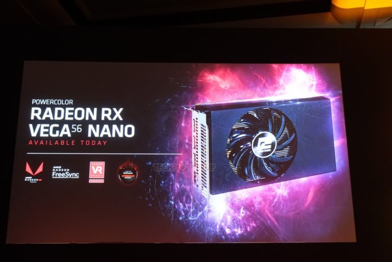Computex 2018 : AMD officialise la RX Vega 56 Nano !