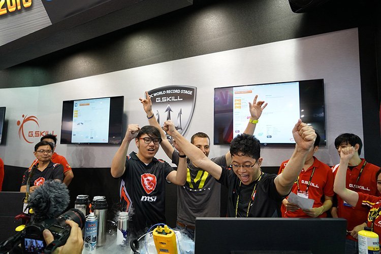 G.Skill OC World Stage : Quatre nouveaux records du monde !