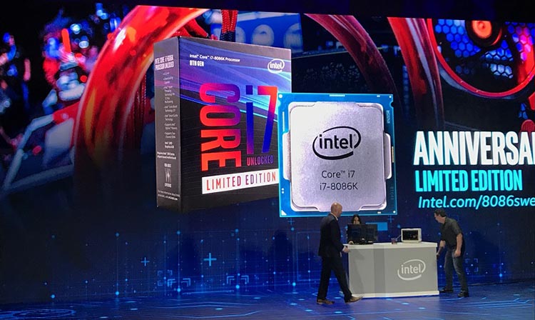 Computex 2018 : Intel dévoile son Core i7 8086K, c&rsquo;est officiel !