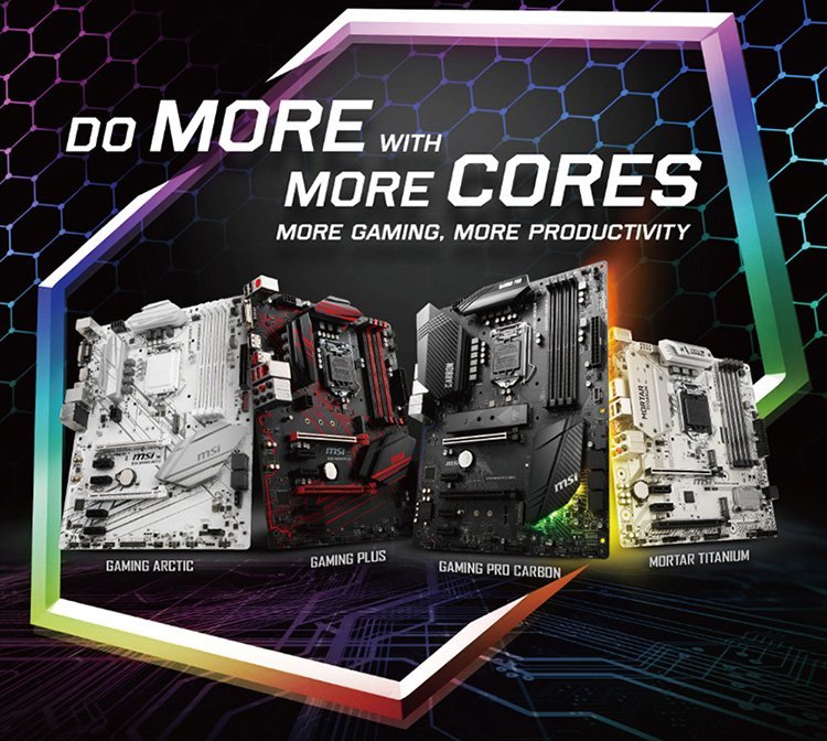 MSI ajoute le support du Core i7 8086K pour ses cartes mères !