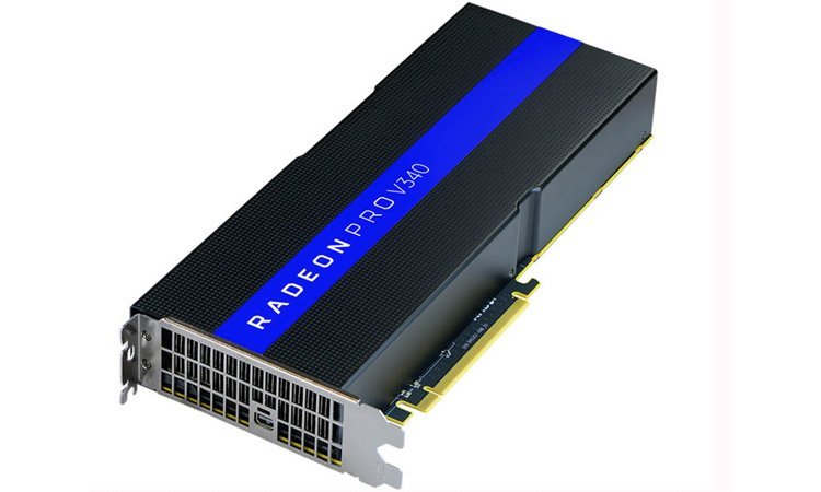 AMD annonce sa RADEON PRO V340 : un dual GPU Vega pour les pros !