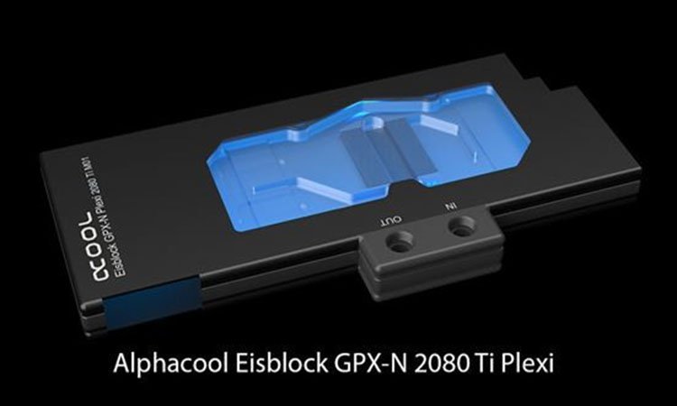 Eisblock GPX-N 2080 Ti : Alphacool a des waterblock pour la nouvelle gen !