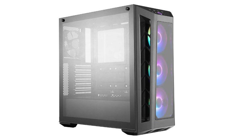 MasterBox MB350P : Un nouveau boîtier faisant la part belle au verre et au RGB !