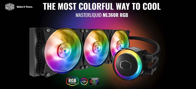Cooler Master annonce son nouveau MasterLiquid ML360R RGB !