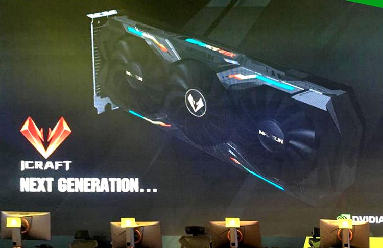 iCraft GTX 1080/2080 : Une photo de la next gen nVidia !
