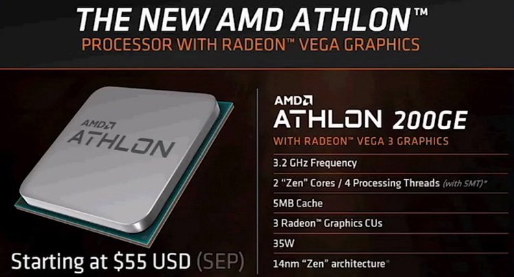 Athlon : pas d&rsquo;overclocking sur l&rsquo;entrée de gamme d&rsquo;AMD !