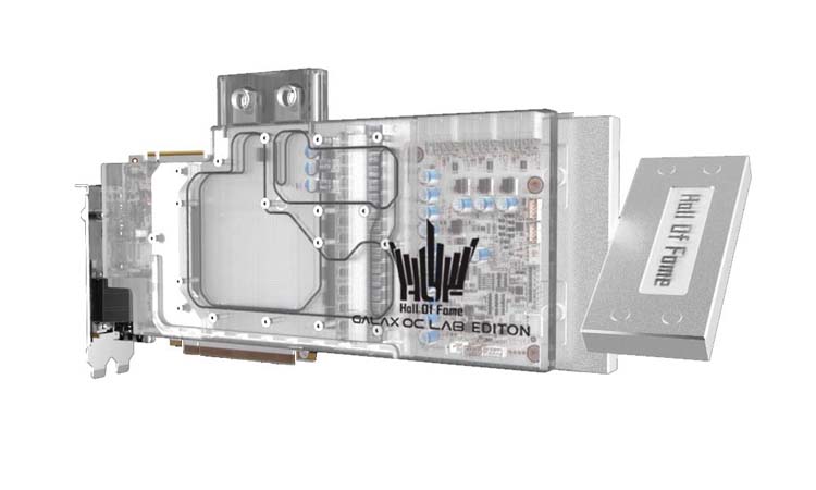 Une RTX 2080 Ti HOF OC Lab et un godet LN² chez Galax !