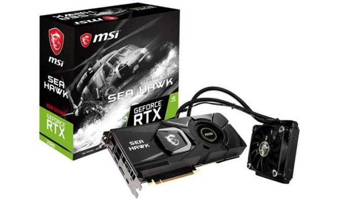 MSI RTX 2080 Sea Hawk