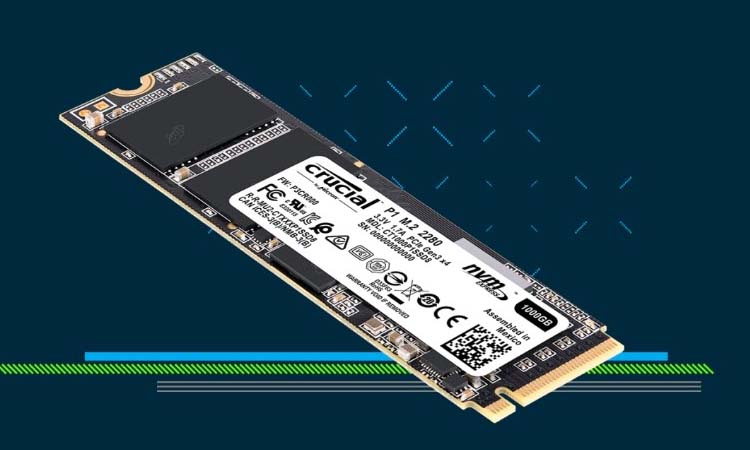 Crucial lance ses SSD P1 au format M.2 compatibles NVMe !