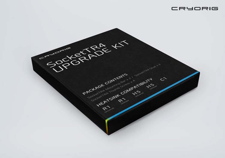 Cryorig propose un kit de montage TR4 pour certains dissipateurs !