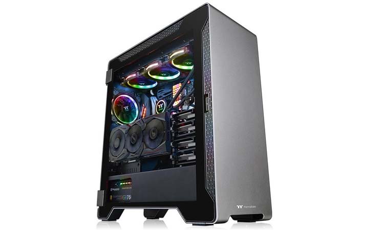 A500 : Un nouveau boîtier hyper sobre en alu chez Thermtlake !