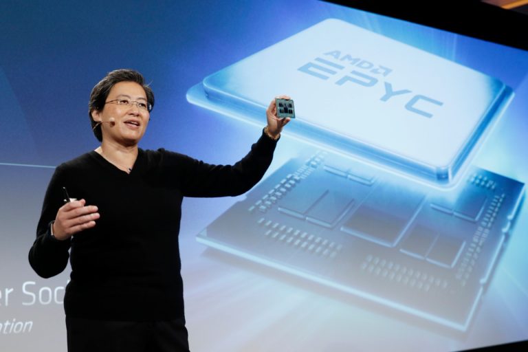 2.35 GHz pour le CPU Epyc 64 cœurs Zen 2 d&rsquo;AMD !