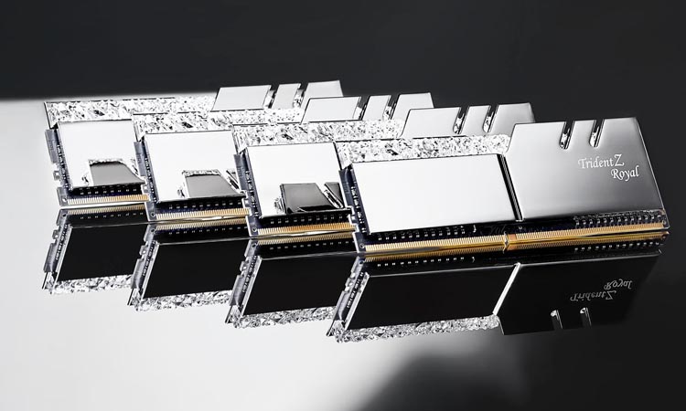 G.Skill enregistre de la Trident Z Royal à 5886 MHz