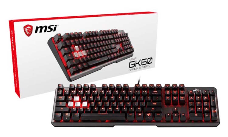 Clutch GM50 et Vigor GK60 : de nouveaux périphériques chez MSI !