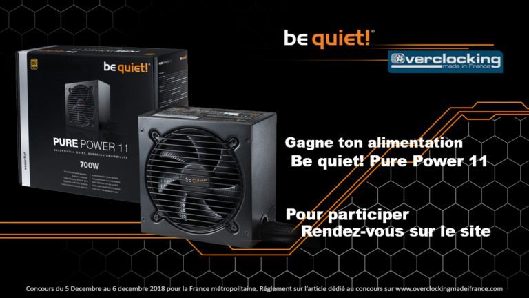 [Concours terminé] be quiet! : une alimentation Pure Power 11 700W à gagner !
