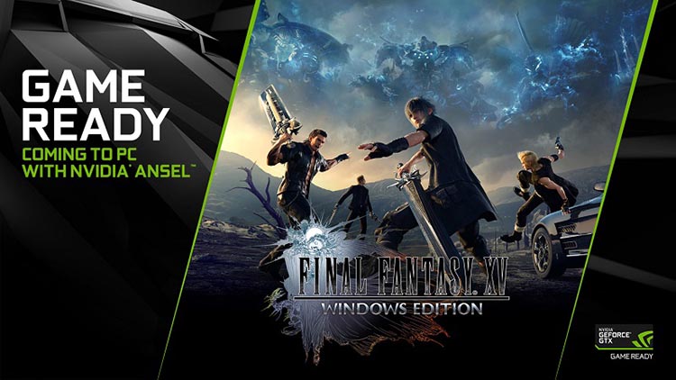 GeForce 417.35 : nVidia apporte le DLSS à Final Fantasy XV !