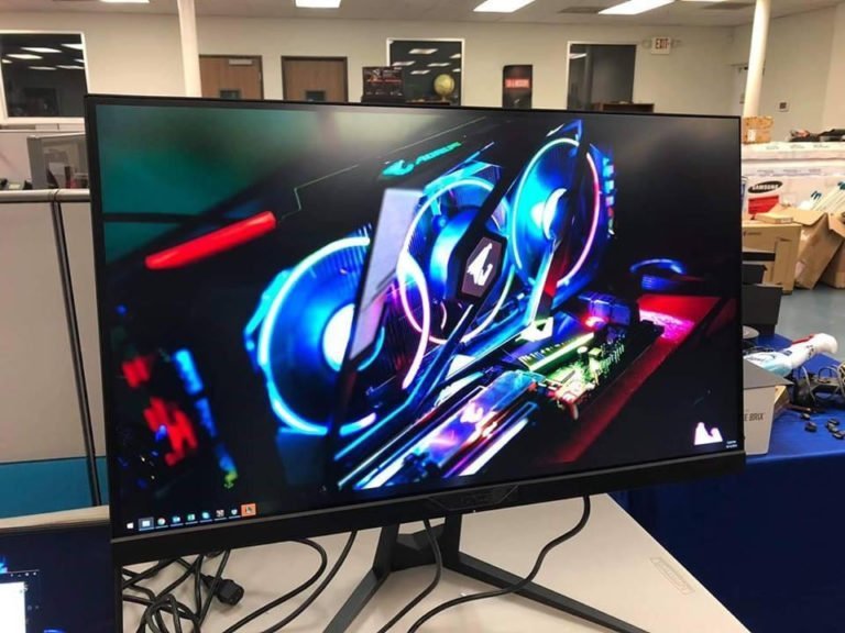 Un nouvel écran Aorus au CES
