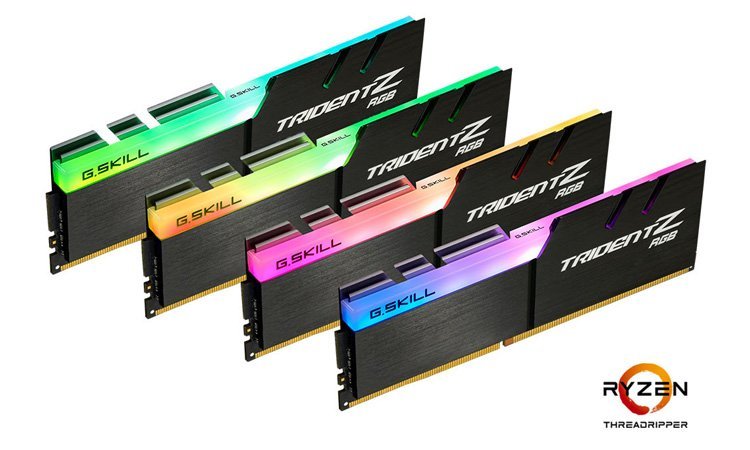 G.Skill : de la Trident Z optimisée pour socket X399 !
