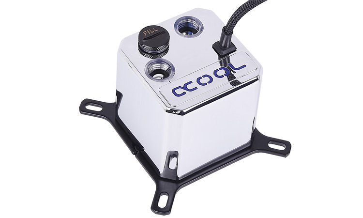 Eisbaer Solo : une pompe chromé chez Alphacool !