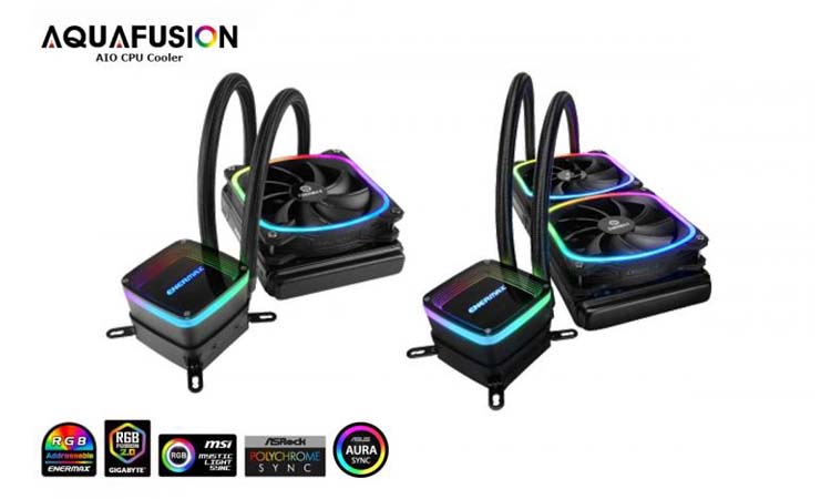 [MAJ]Aquafusion : des AIO Enermax avec des ventilos SquA !