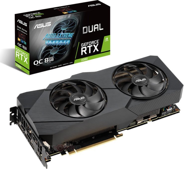 Nouveau modèle chez ASUS : la RTX 2080 Dual EVO