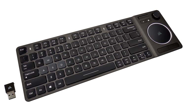 K83 : un nouveau clavier adapté au salon chez Corsair !
