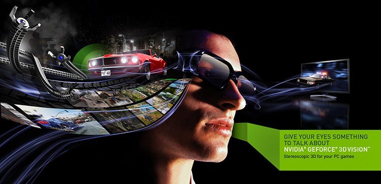 nVidia stoppe le support de sa 3DVision, la techno apparu en 2008 !